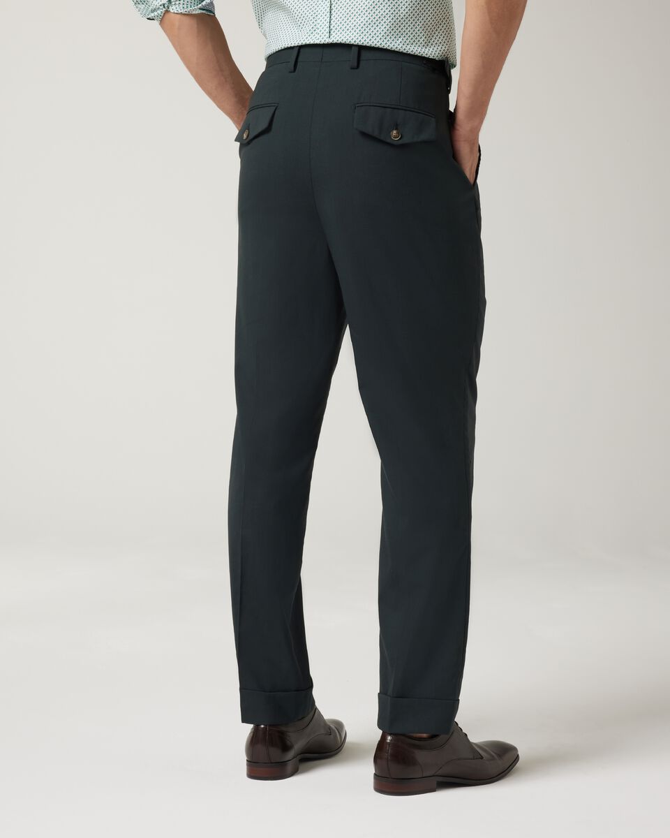 Wool gurkha fashion pant, Dark Khaki, hi-res